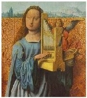 Cæcilie med orgel