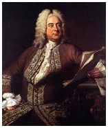 Portræt af Händel